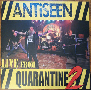 ANTISEEN – LIVE FROM QUARANTINE 2 (ORANGE VINYL)  - LP •