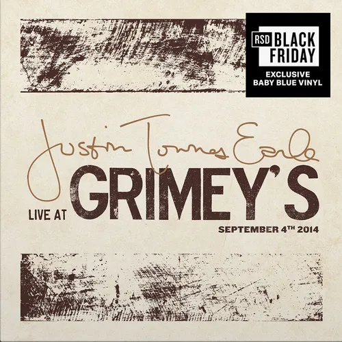 EARLE,JUSTIN TOWNES – LIVE AT GRIMEY'S (BABY BLUE VINYL) (RSD BLACK FRIDAY 2023) - LP •