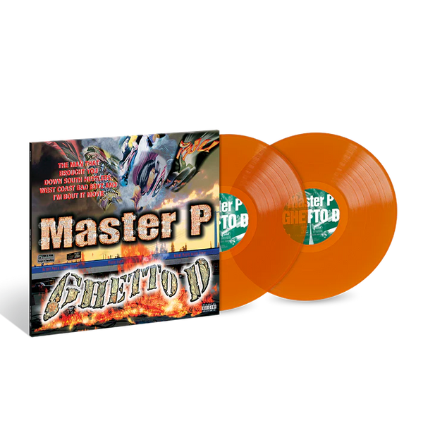 MASTER P GHETTO D (ORANGE CRUSH) LP – Lunchbox Records