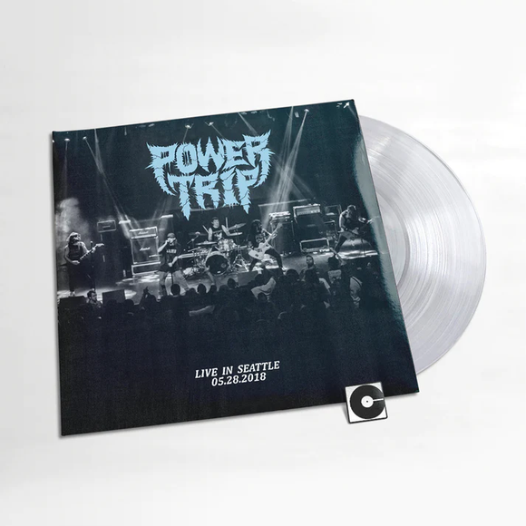 POWER TRIP – LIVE IN SEATTLE (CLOUDY CLEAR VINYL INDIE EXCLUSIVE) - LP •