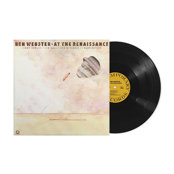 WEBSTER,BEN – AT THE RENAISSANCE (CONTEMPORARY RECORDS ACOUSTIC SOUNDS SERIES) - LP •