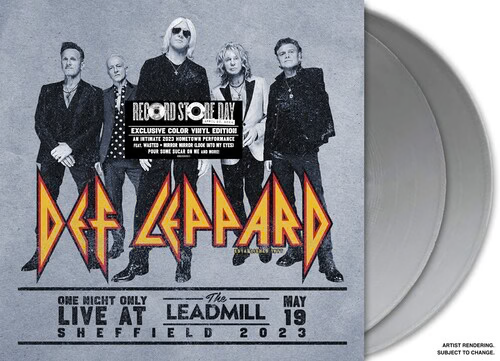 DEF LEPPARD – ONE NIGHT ONLY: LIVE AT THE LEADMILL 2023 (SILVER VINYL) (RSD24) - LP •