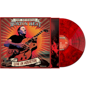 REVEREND HORTON HEAT – LIVE IN HOUSTON (RED MARBLE) - LP •