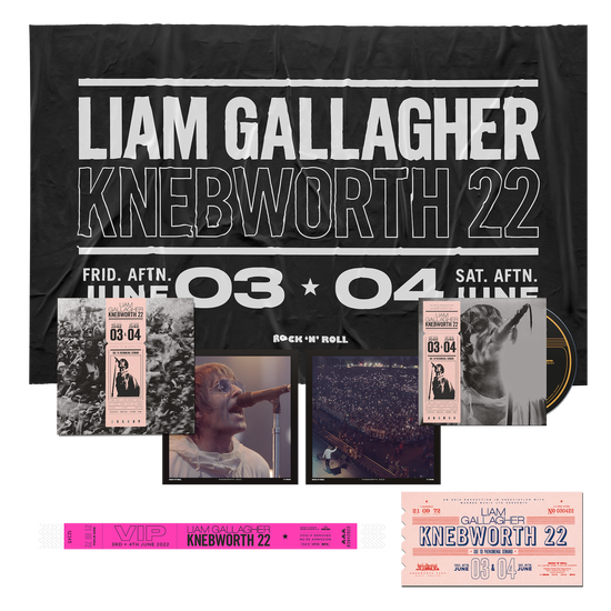 GALLAGHER,LIAM – LIVE AT KNEBWORTH '22 (DELUXE) - CD •