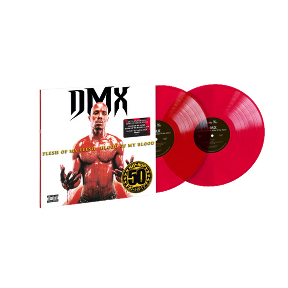 DMX – FLESH OF MY FLESH (TRANSLUCENT RUBY RED) - LP •