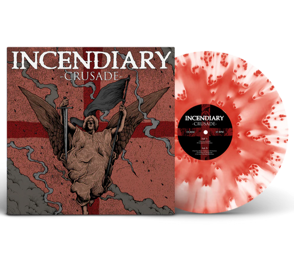 INCENDIARY – CRUSADE (CLOUDY RED) - LP •