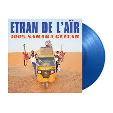 ETRAN DE L'AIR – 100  SAHARA GUITAR (TRANSPARENT BLUE VINYL) - LP •