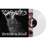 CASUALTIES – WRITTEN IN BLOOD (WHITE VINYL) - LP •