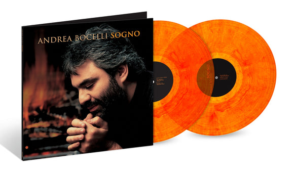 BOCELLI,ANDREA – SOGNO (ORANGE SWIRL) - LP •