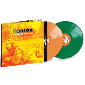 HANSON – MIDDLE OF NOWHERE (ORANGE/GREEN VINYL) - LP •