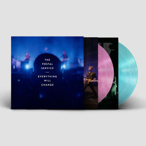 POSTAL SERVICE – EVERYTHING WILL CHANGE (PINK/BLUE VINYL) - LP •