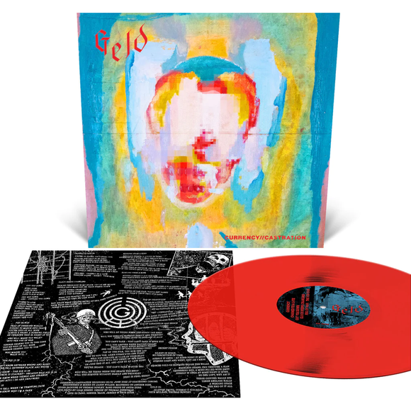GELD – CURRENCY CASTRATION (BLOOD RED) - LP •