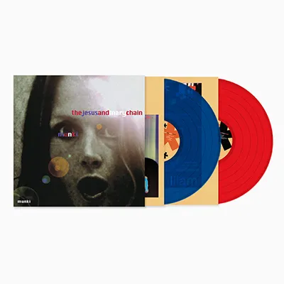 JESUS & MARY CHAIN MUNKI (OFGV) (RED/BLUE IEX) LP – Lunchbox Records