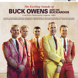 OWENS,BUCK & HIS BUCKAROOS – EXCITING SOUNDS OF BUCK OWENS & HIS BUCKAROOS LIVE FROM RICHMOND VIRGINA 1964 (STRAWBERRY JAM COLORED VINYL) - LP •