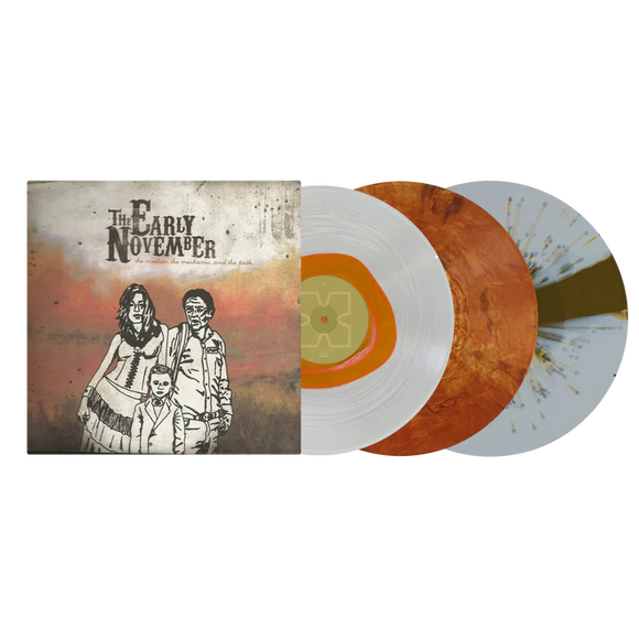 EARLY NOVEMBER – MOTHER THE MECHANIC & THE PATH (TANGERINE IN CLEAR/COPPER NUGGET / BONE /GOLD/BONE STRIPE TRICOLOR) - LP •