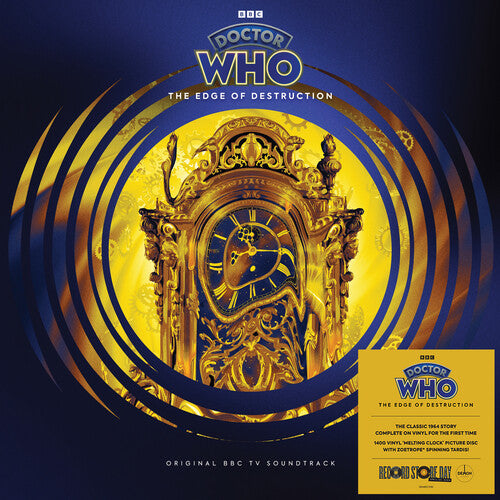 DOCTOR WHO – THE EDGE OF DESTRUCTION (ZOETROPE PICTURE DISC) (RSD24) - LP •