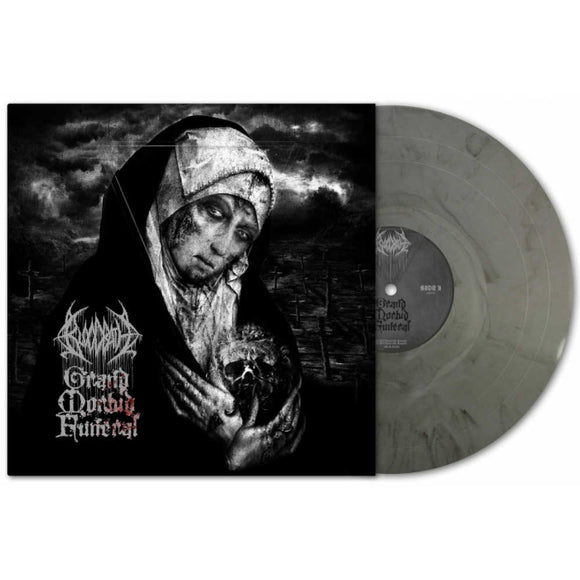 BLOODBATH – GRAND MORBID FUNERAL (10TH ANNIVERSARY SILVER/BLACK MARBLE VINYL) - LP •