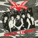 COCK SPARRER – SHOCK TROOPS: ANNIVERSARY EDITION (RED RIPPLE) - LP •