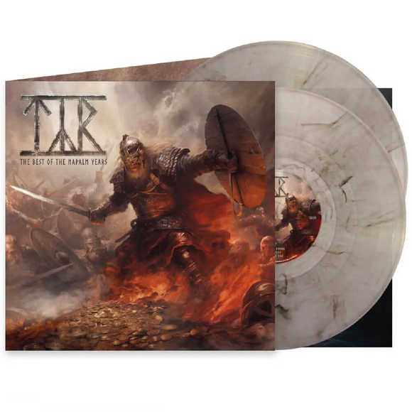TYR – BEST OF - THE NAPALM YEARS (WHITE/BLACK MARBLE) - LP •