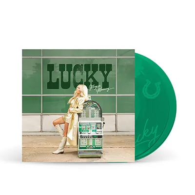 MORONEY,MEGAN – LUCKY (TRANSLUCENT GREEN VINYL) - LP •
