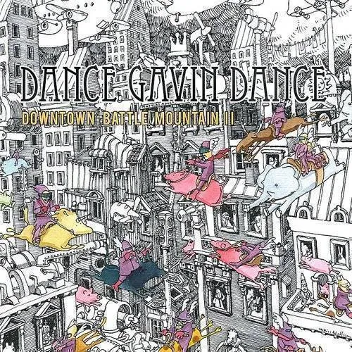 DANCE GAVIN DANCE – DOWNTOWN BATTLE MOUNTAIN II  - LP •