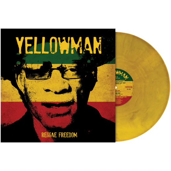 YELLOWMAN – REGGAE FREEDOM (YELLOW MARBLE) - LP •