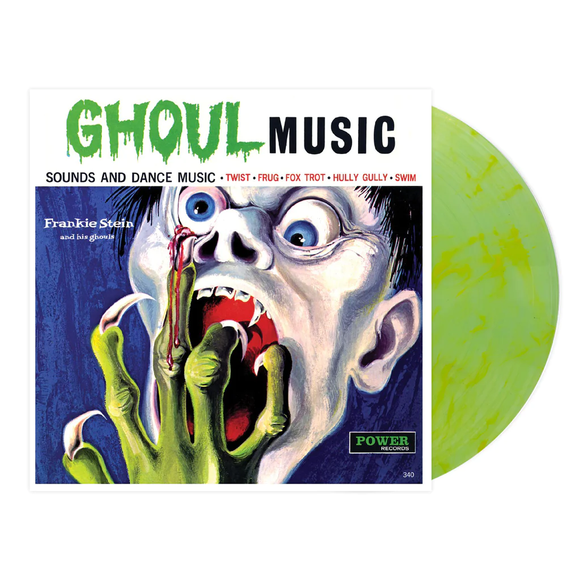 STEIN,FRANKIE & HIS GHOULS – GHOUL MUSIC (COKE BOTTLE CLEAR WITH YELLOW SWIRL) - LP •