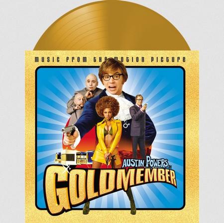 AUSTIN POWERS IN GOLDMEMBER  – OST (GOLD VINYL) - LP •