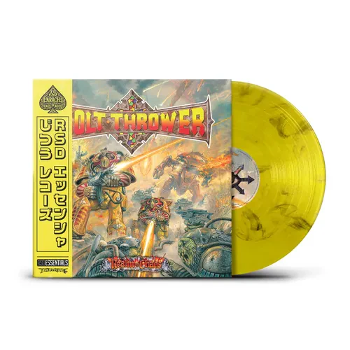 BOLT THROWER – REALMS OF CHAOS (YELLOW & BLACK VINYL - RSD ESSENTIALS) - LP •