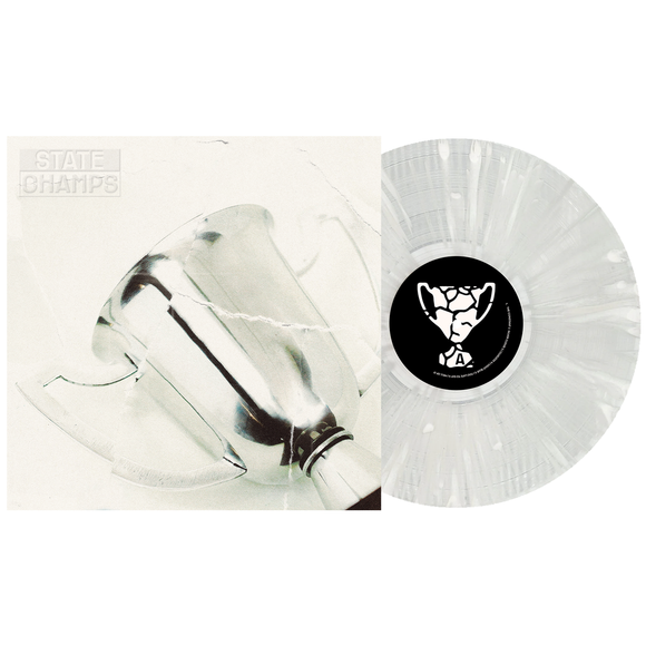 STATE CHAMPS – STATE CHAMPS (INDIE EXCLUSIVE CLEAR W/ WHITE SPLATTER) - LP •