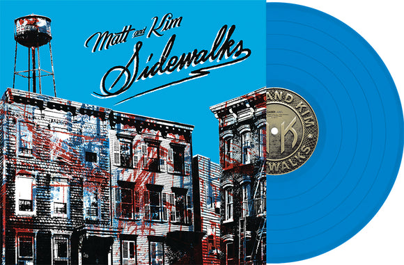 MATT & KIM – SIDEWALKS (BLUE VINYL - RSD ESSENTIAL) - LP •