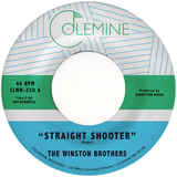 WINSTON BROTHERS – STRAIGHT SHOOTER / ISLAND TRAVEL (SKY BLUE VINYL) - 7" •