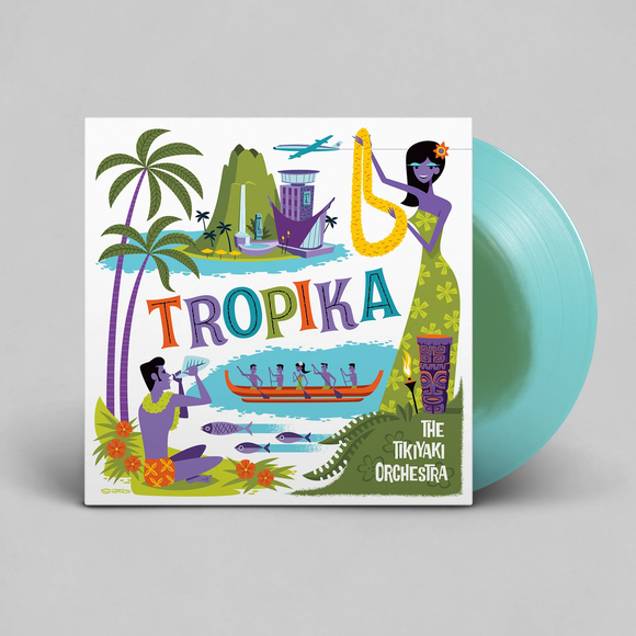TIKIYAKI ORCHESTRA – TIKIYAKI ORCHESTRA 'TROPIKA' (FLOATING ISLAND COLORED VINYL) - LP •