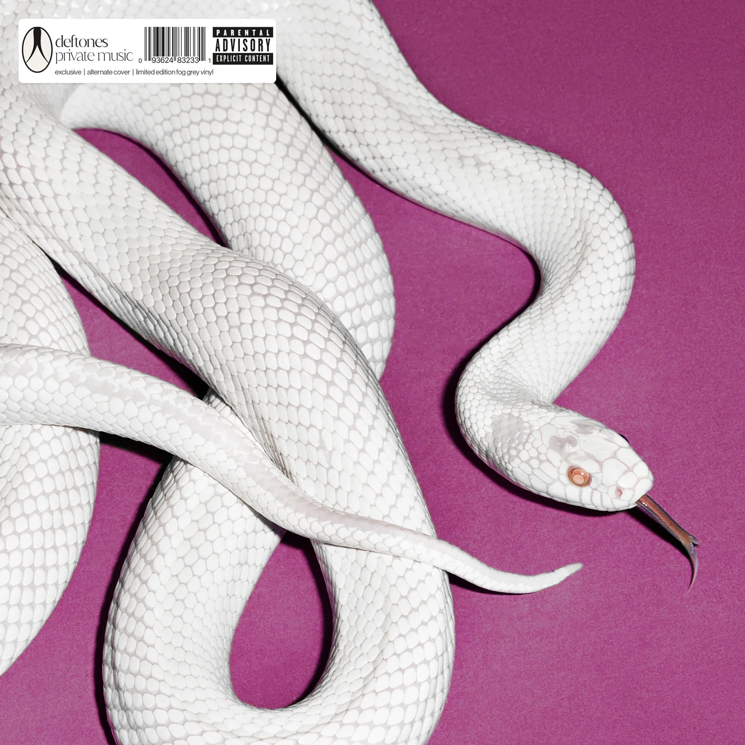 DEFTONES PRIVATE MUSIC (INDIE EXCLUSIVE ALTERNATE COVER FOG) LP