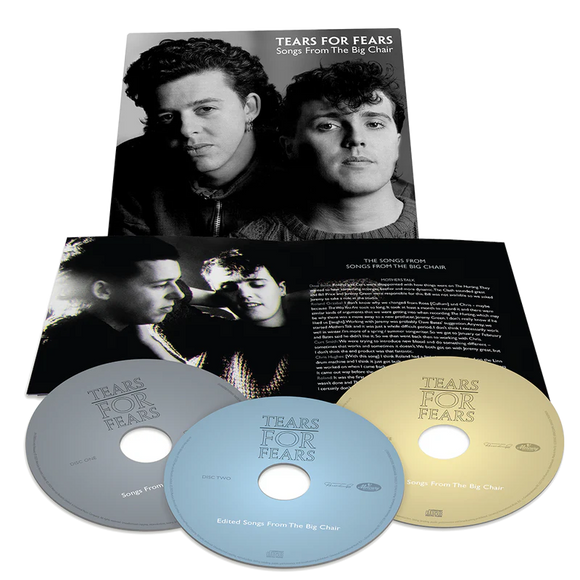 TEARS FOR FEARS – SONGS FROM THE BIG CHAIR (DELUXE 3CD) - CD •