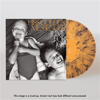 HISS GOLDEN MESSENGER <br/> <small>JUMP FOR JOY (ORANGE/BLACK SWIRL PEAK VINYL) </small>