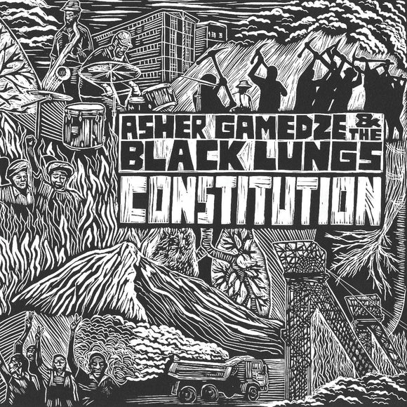 GAMEDZE,ASHER & THE BLACK LUNG – CONSTITUTION  - CD •