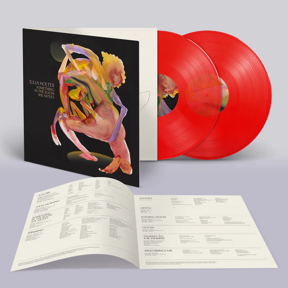HOLTER,JULIA – SOMETHING IN THE ROOM SHE MOVES (INDIE EXCLUSIVE CALDER RED VINYL) - LP •