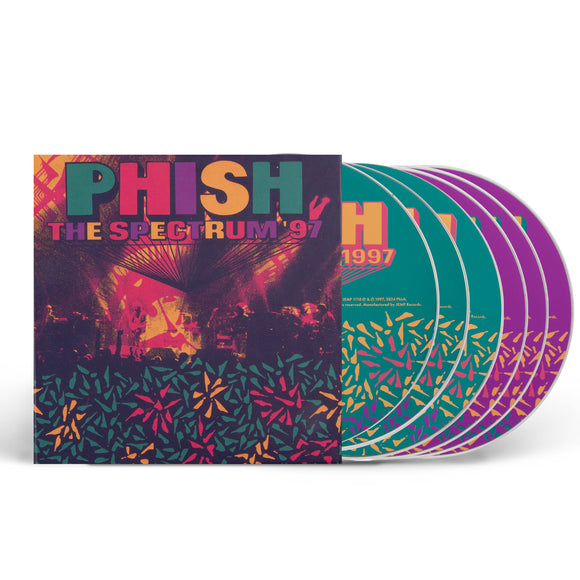 PHISH – SPECTRUM 97 (LIVE 12/2-3/97 6CD BOX) - CD •