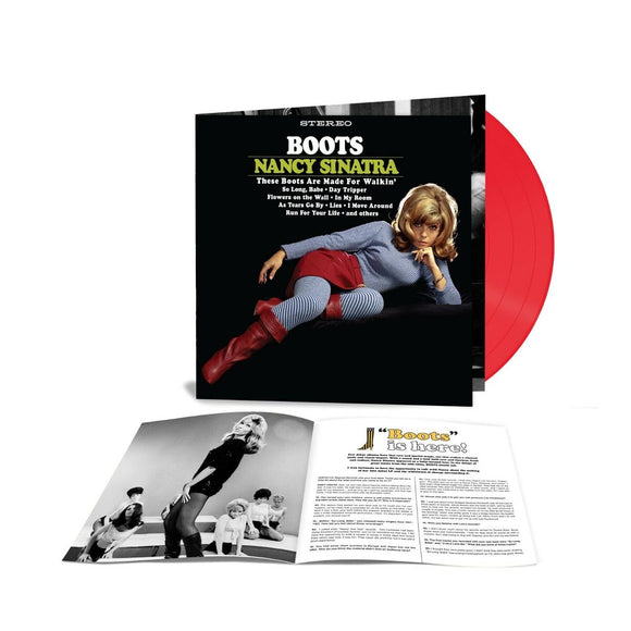 SINATRA,NANCY – BOOTS (BONUS TRACKS) (RED VINYL) - LP •