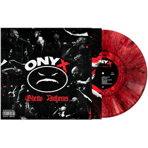 ONYX – GHETTO ANTHEMS (RED/BLACK MARBLE) - LP •