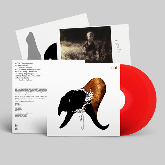 COIL – BLACK ANTLERS (CLEAR RED) - LP •