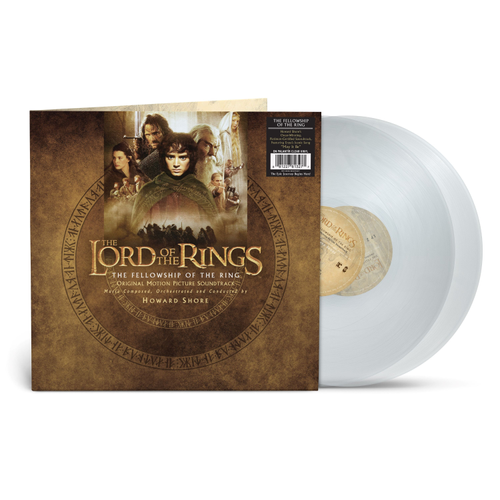 SHORE,HOWARD – LORD OF THE RINGS: FELLOWSHIP OF THE RING (INDIE EXCLUSIVE CLEAR VINYL) - LP •