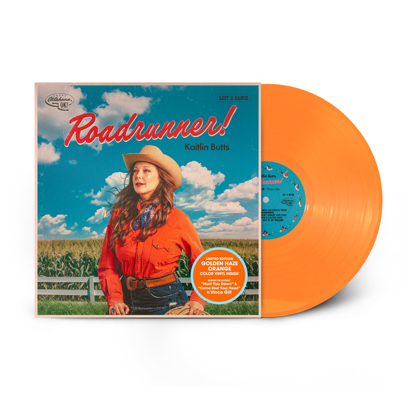 BUTTS,KAITLIN – ROADRUNNER (GOLDEN HAZE ORANGE INDIE EXCLUSIVE) - LP •