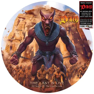 DIO – LAST IN LIVE (40 YEARS OF LAST IN LINE)(PICTURE DISC) (RSD24) - LP •