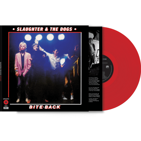 SLAUGHTER & THE DOGS – BITE BACK (RED VINYL) - LP •