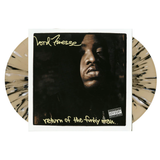 LORD FINESSE – RETURN OF THE FUNKY MAN (TAN WITH BLACK & WHITE SPLATTER) - LP •