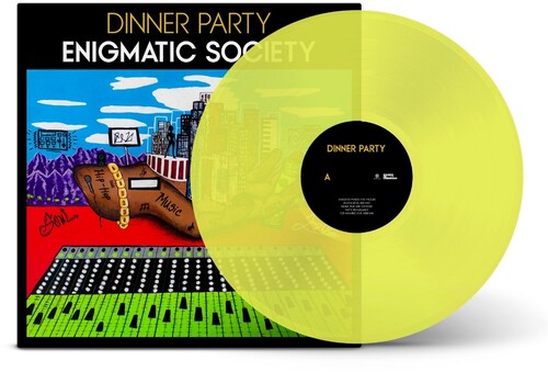 DINNER PARTY – ENIGMATIC SOCIETY (YELLOW INDIE EXCLUSIVE) - LP •