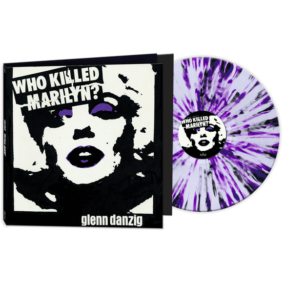 DANZIG,GLENN – WHO KILLED MARILYN? (WHITE/PURPLE/BLACK SPLATTER) - LP •