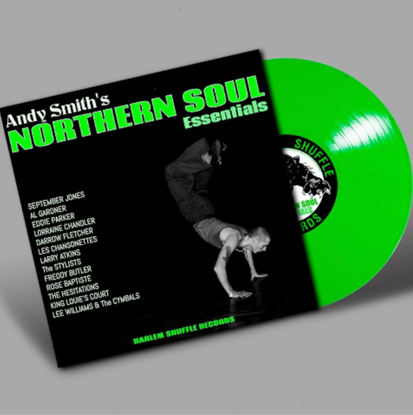 DJ ANDY SMITH – NORTHERN SOUL ESSENTIALS (GREEN IN CLEAR W/BLACK & WHITE SPLATTER) (RSD24) - LP •